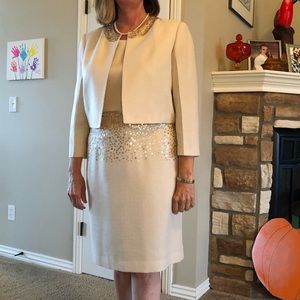 Dress with matching jacket